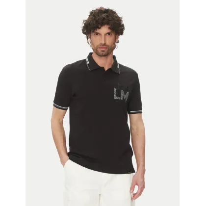 Zdjęcie La Martina Polo Adrian MAP009 PK001 Czarny Regular Fit