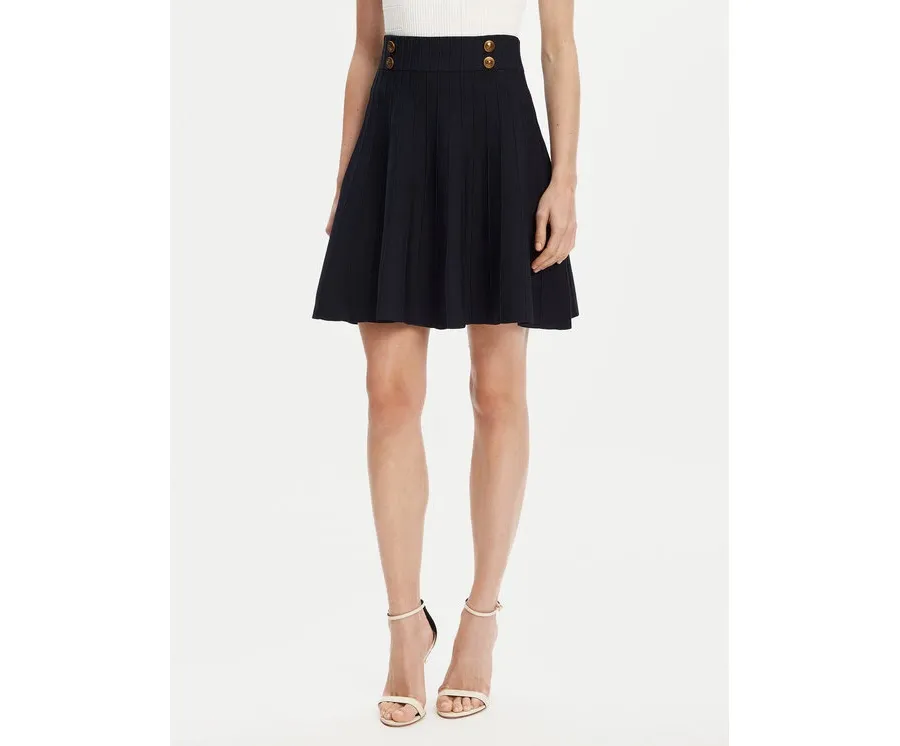 obrazek 1 Guess Spódnica mini W5YD65 Z0130 Granatowy Regular Fit
