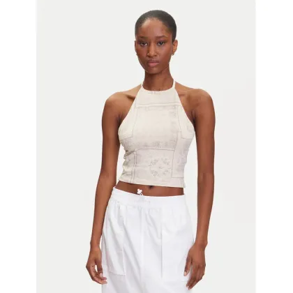Zdjęcie Karl Kani Top PD00005472 Beżowy Slim Fit