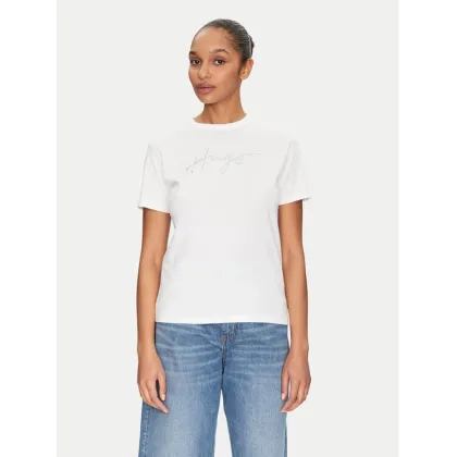 Zdjęcie HUGO T-Shirt Damacia 50535491 Biały Regular Fit