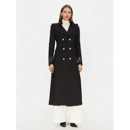 Zdjęcie Babylon Płaszcz przejściowy E00280 Czarny Regular Fit