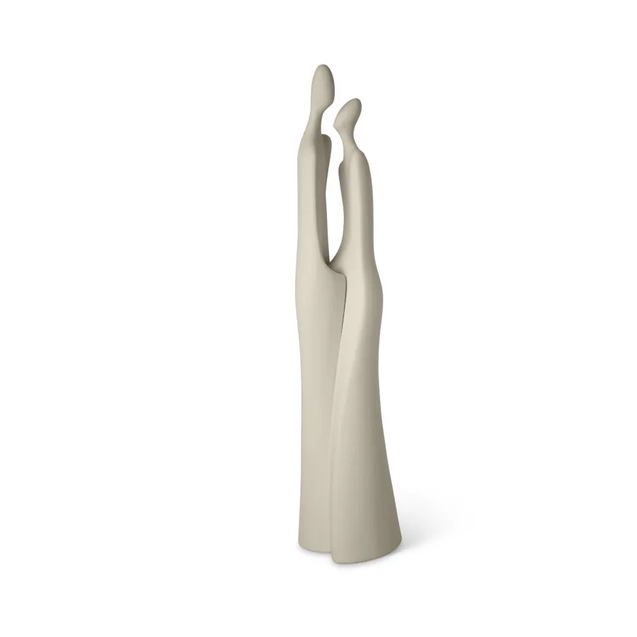 obrazek 4 Stylowa figurka ceramiczna rozmawiającej pary 