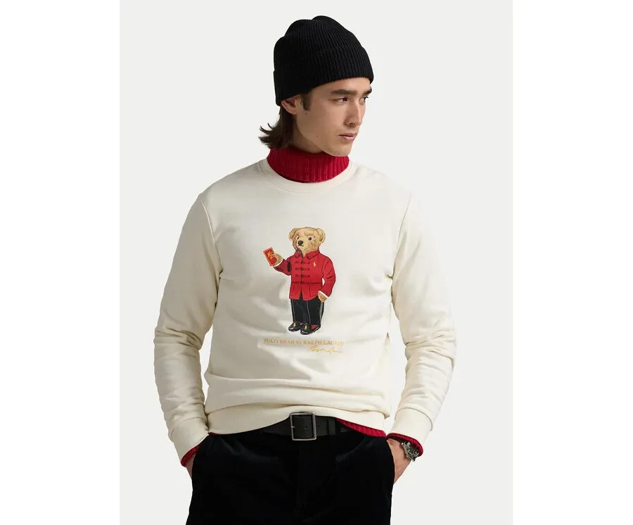 obrazek 1 Polo Ralph Lauren Bluza 710961598001 Écru Regular Fit