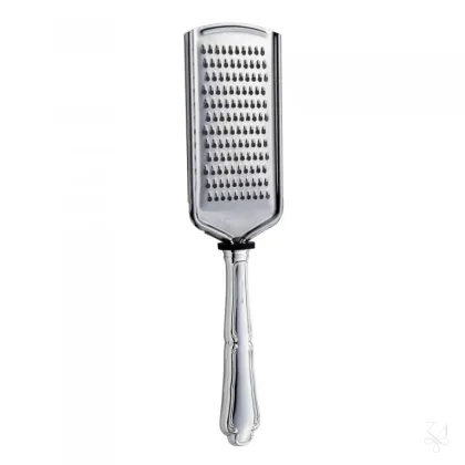 Picture Beautifully decorated silver grater - Zaramella Argenti