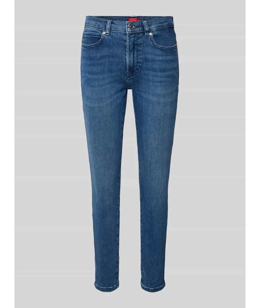 obrazek 1 Jeansy o kroju skinny fit z 5 kieszeniami