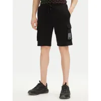 Zdjęcie KARL LAGERFELD Szorty sportowe 705402 552917 Czarny Regular Fit