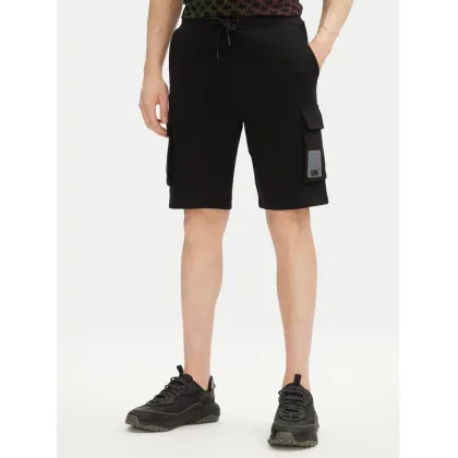 Zdjęcie KARL LAGERFELD Szorty sportowe 705402 552917 Czarny Regular Fit