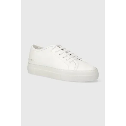 Zdjęcie Common Projects sneakersy skórzane Tournament Low Super in Leather kolor biały 4017