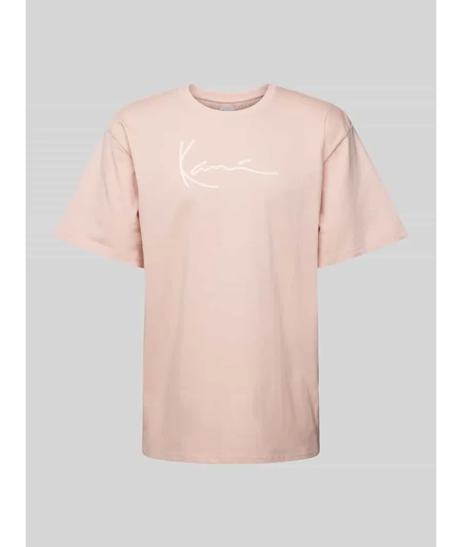 obrazek 1 T-shirt z nadrukiem z logo model ‘Signature’