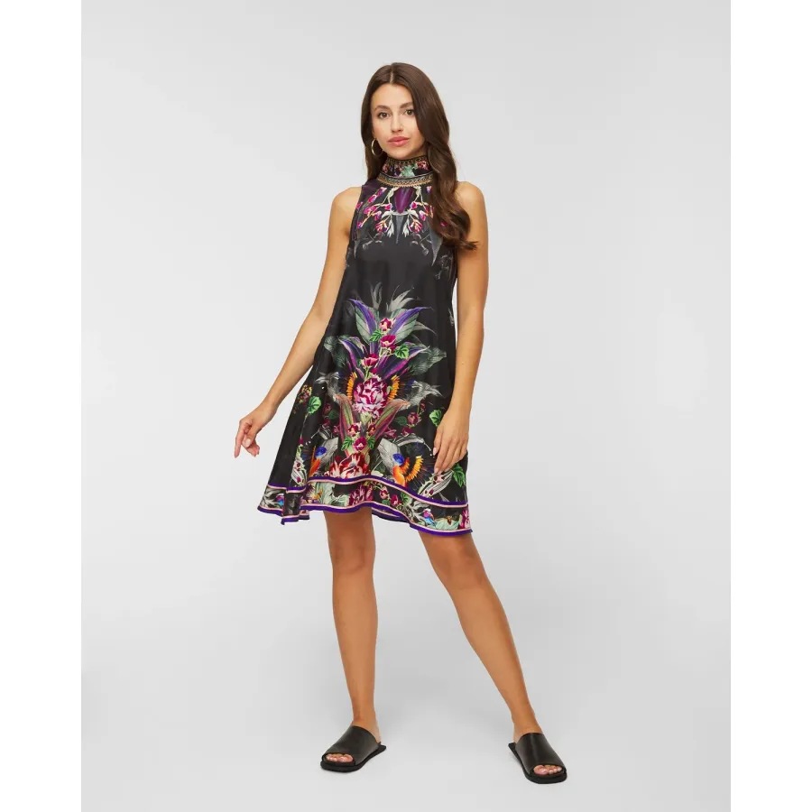 obrazek 1 Sukienka Jedwabna Camilla Back Neck Tie Short