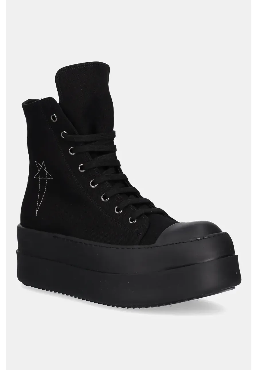 obrazek 1 Rick Owens trampki Double Bumper Sneaks damskie kolor czarny DS01E3831.DOEM9