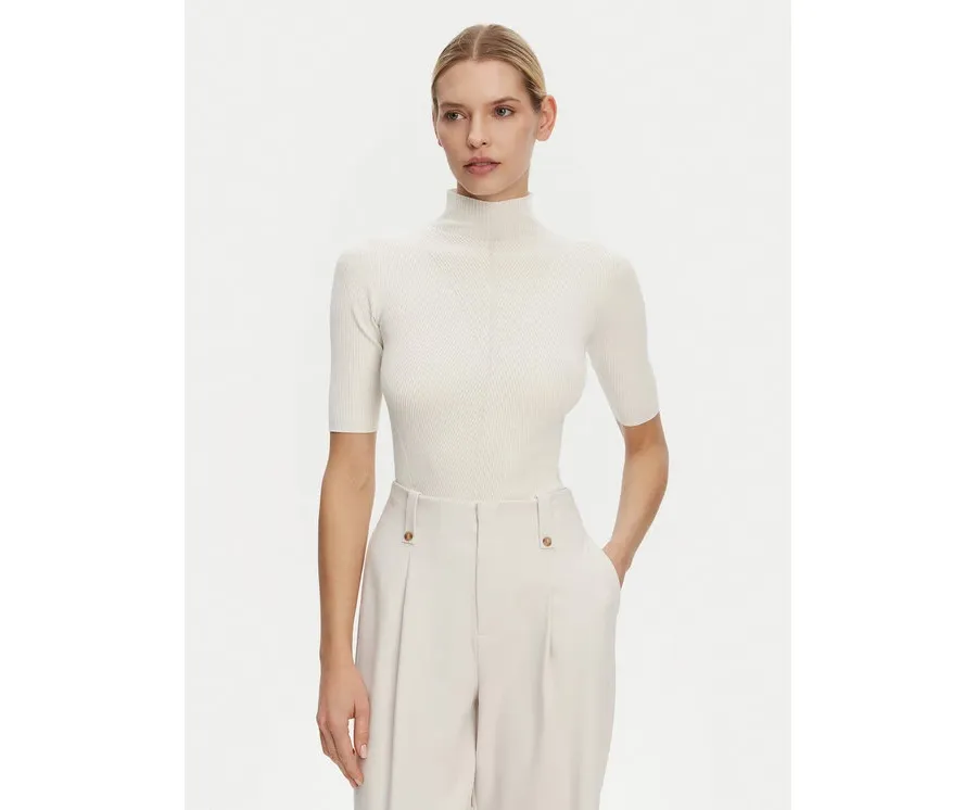 obrazek 1 Kontatto Sweter 3M0530C Écru Regular Fit