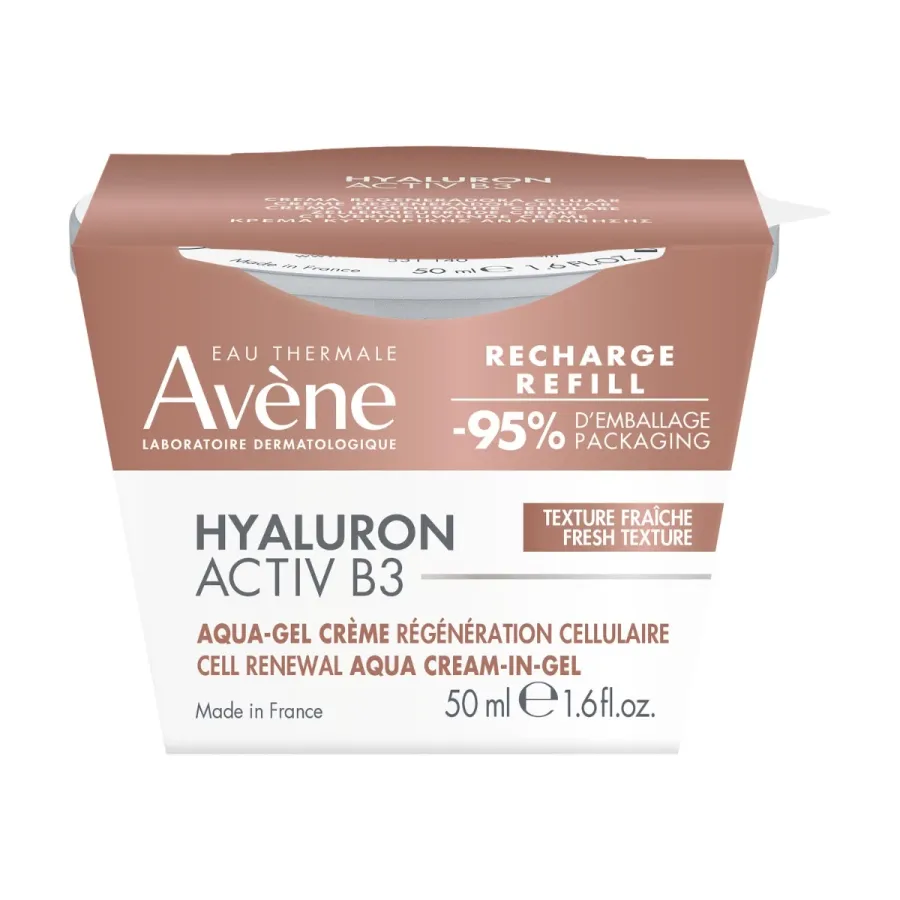 obrazek 1 Avene Hyaluron Activ B3 Krem-żel odbudowujący komórki Refill 50 ml