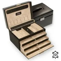 Zdjęcie Wyrafinowany kuferek z włoskiej skóry - Sacher