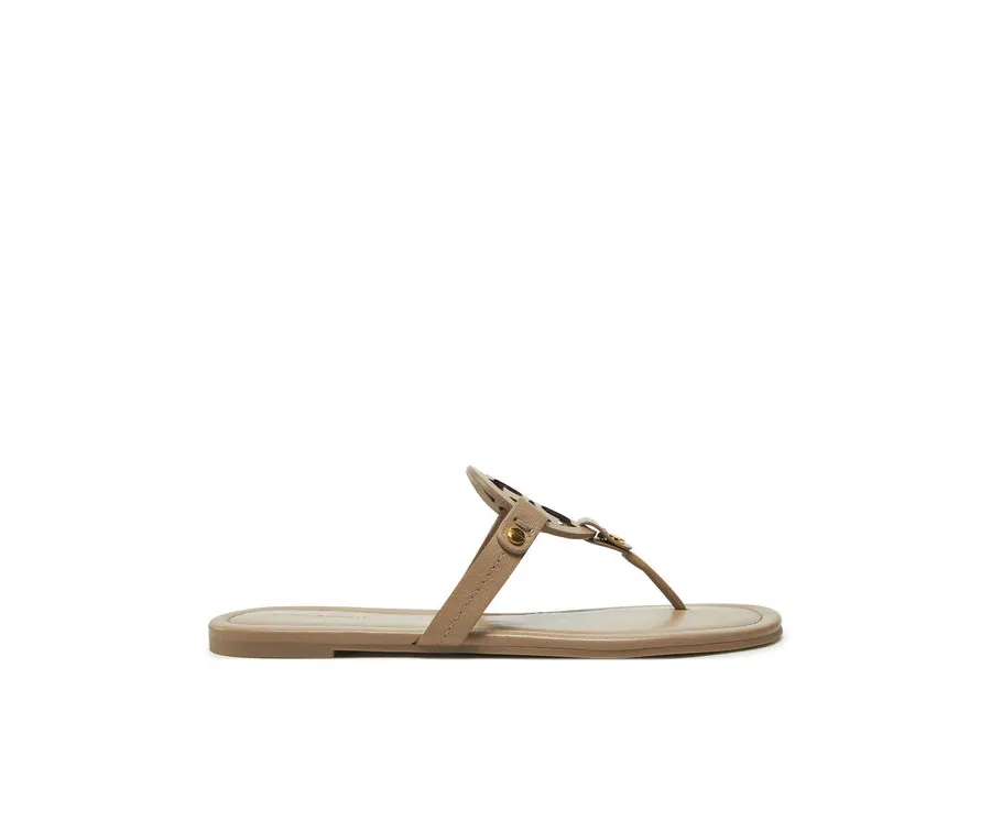 obrazek 1 Tory Burch Japonki Miller 151169 Brązowy
