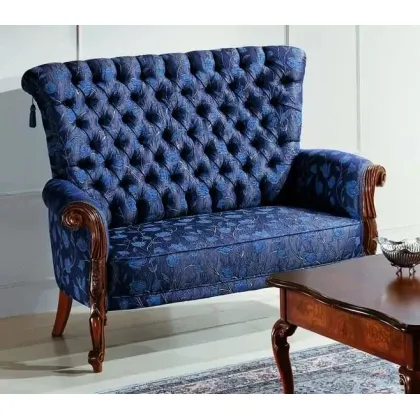 Zdjęcie Stylowa sofa dla dwóch osób - 141x80x106 cm