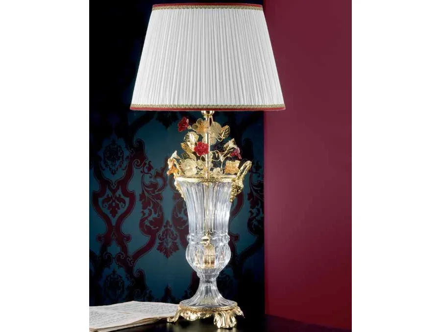 obrazek 1 Lampa z białym abażurem