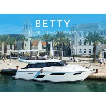 Zdjęcie Czarter jachtu w Chorwacji - Ferretti 450
