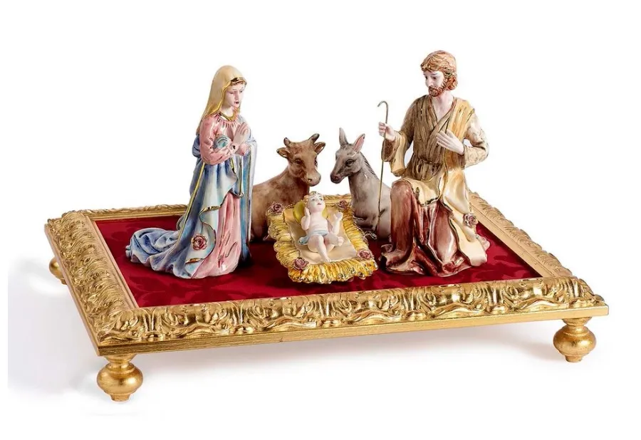 obrazek 1 Ceramiczna szopka bożonarodzeniowa