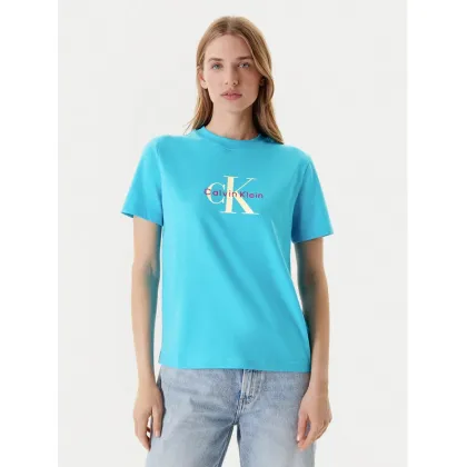 Zdjęcie Calvin Klein Jeans T-Shirt Hero Classic LV047B865G Niebieski Regular Fit