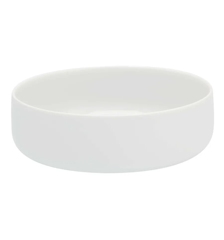obrazek 1 Klasyczna porcelanowa biała miska na płatki Silkroad White z kolekcji stanowiącej fuzję Wschodu i Zachodu - Vista Alegre