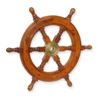 Picture Original wooden steering wheel