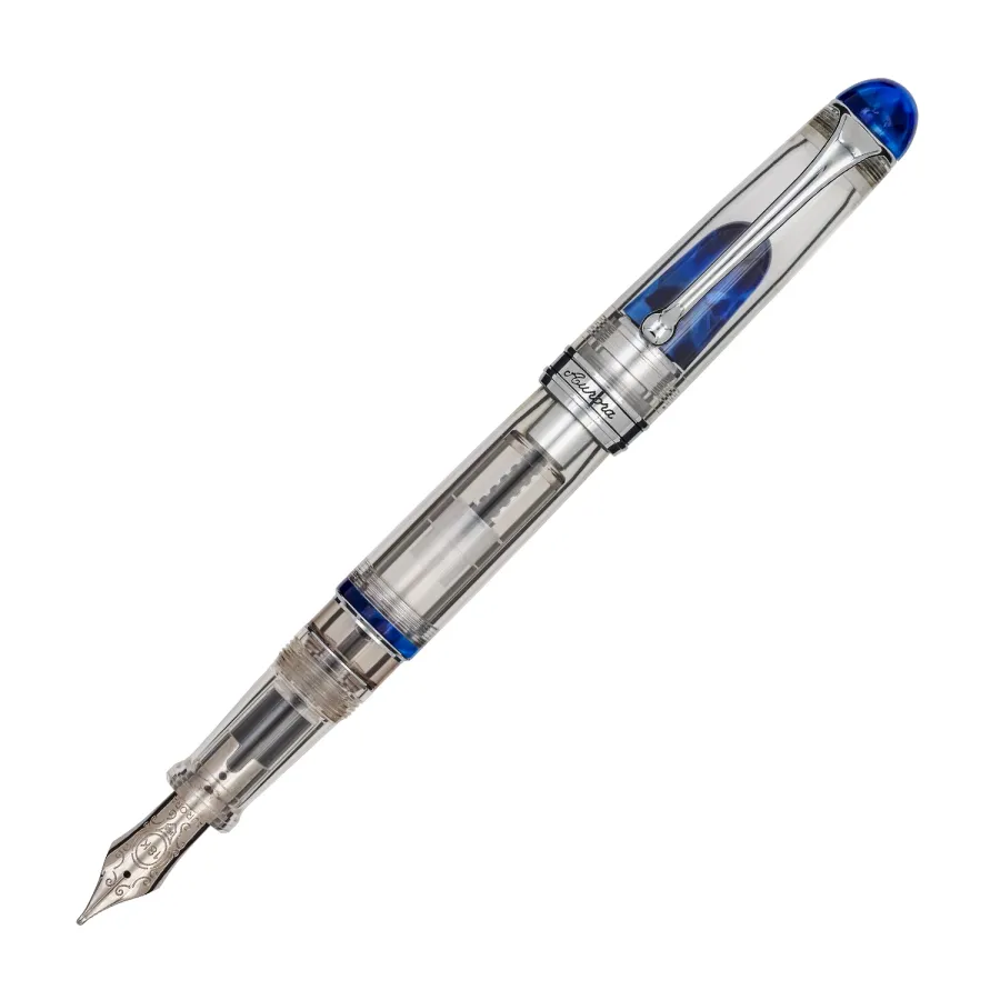 obrazek 1 Niezwykłe granatowe pióro wieczne Demonstrator 88 Minerali - Aurora