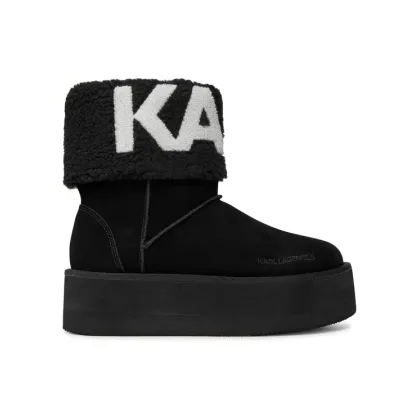 Zdjęcie KARL LAGERFELD Botki KL48552 Czarny