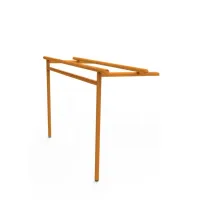 Picture Stylish single free-standing Nagi pergola extension 184×371 cm