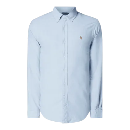 Zdjęcie Koszula casualowa o kroju slim fit z tkaniny Oxford
