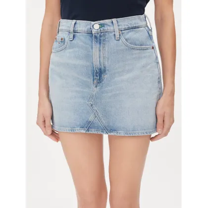 Zdjęcie Tommy Jeans Spódnica jeansowa Izzie DW0DW17219 Niebieski Regular Fit