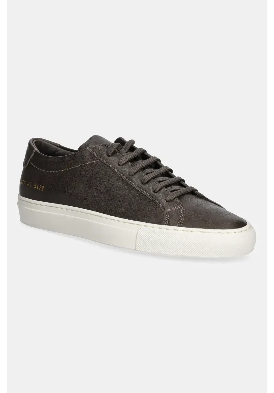 obrazek 1 Common Projects sneakersy skórzane Summer Achilles kolor brązowy 2477