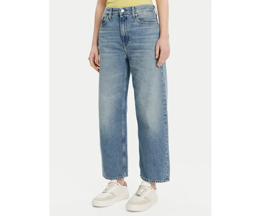 obrazek 1 Calvin Klein Jeans Jeansy J20J225604 Niebieski Straight Fit