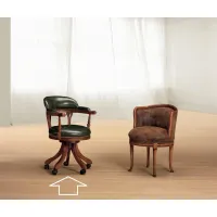 Zdjęcie Antyczny prestiżowy obrotowy fotel do wyszukanego wnętrza - Morello Gianpaolo