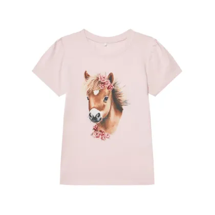 Zdjęcie NAME IT T-Shirt Hani 13243178 Różowy Standard Fit