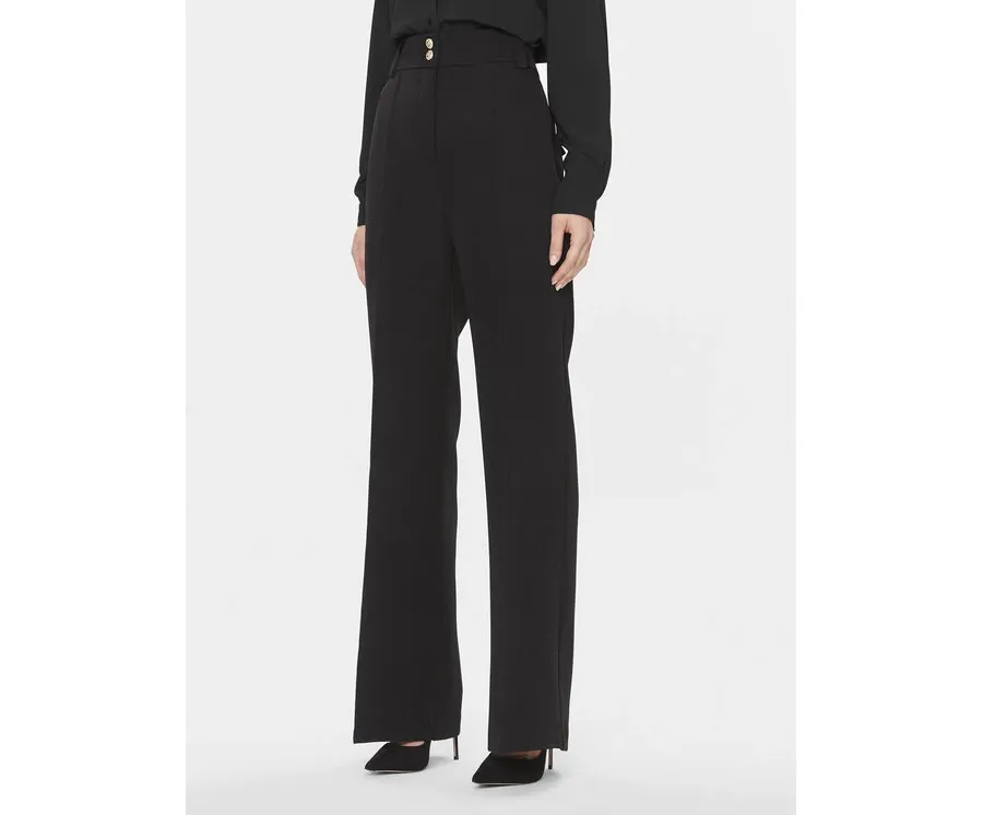 obrazek 1 Babylon Spodnie materiałowe S00534 Czarny Relaxed Fit