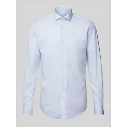 Zdjęcie Koszula biznesowa o kroju slim fit z kołnierzykiem typu kent model ‘Cutaway’