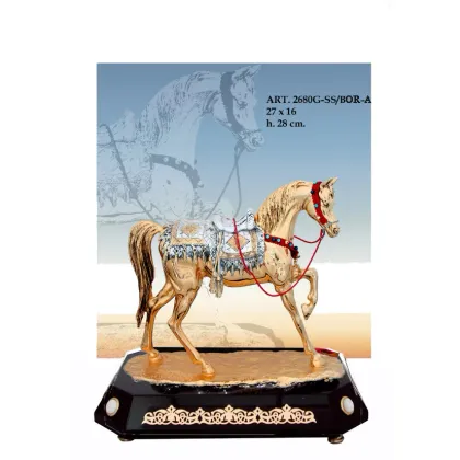 Zdjęcie Włoska złota figura konia