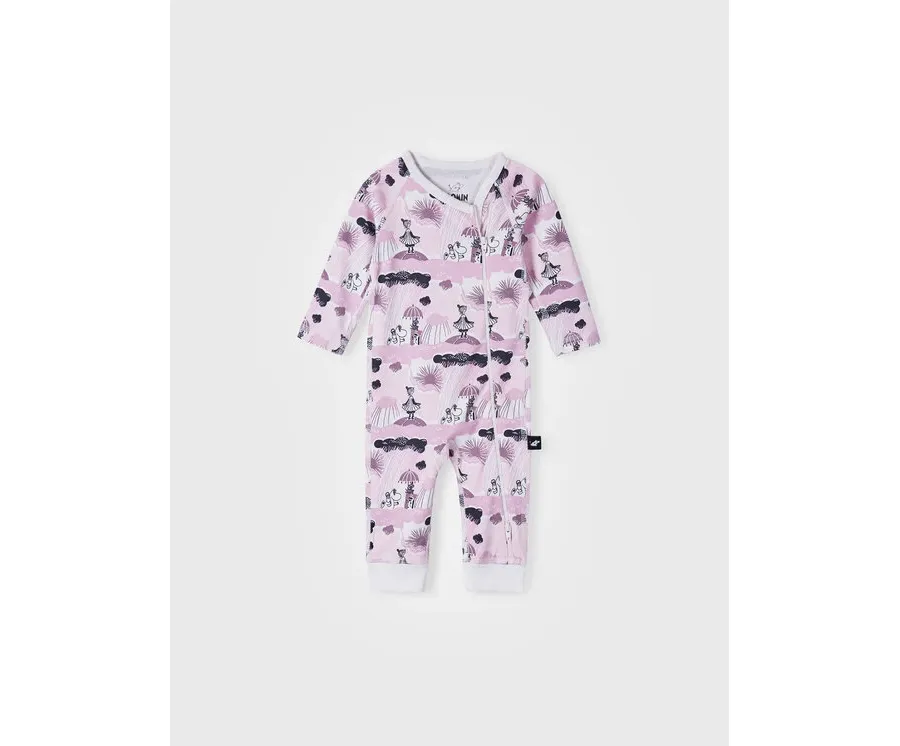 obrazek 1 Reima Pajac MOOMIN 5200072A Różowy Regular Fit