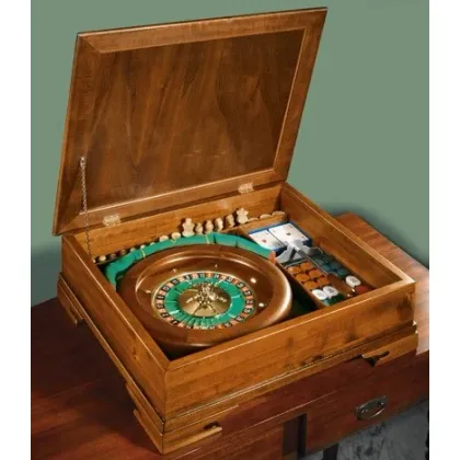 Picture Exclusive roulette and chess – for a present – Creazioni Morini