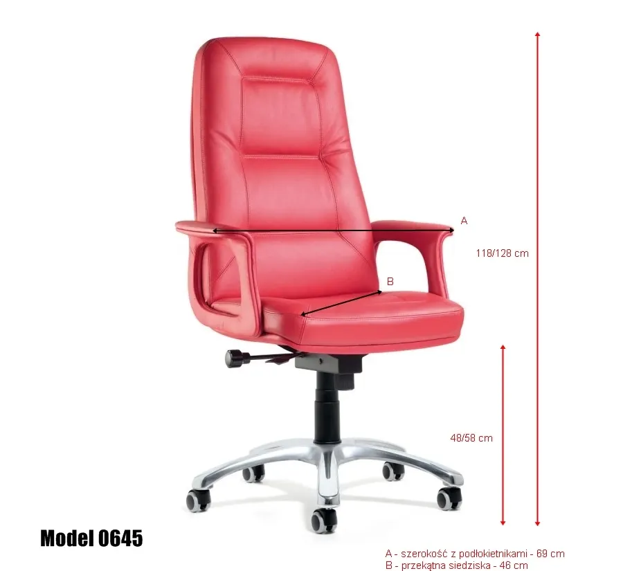 picture 4 Elegant leather chair for working in the office and study