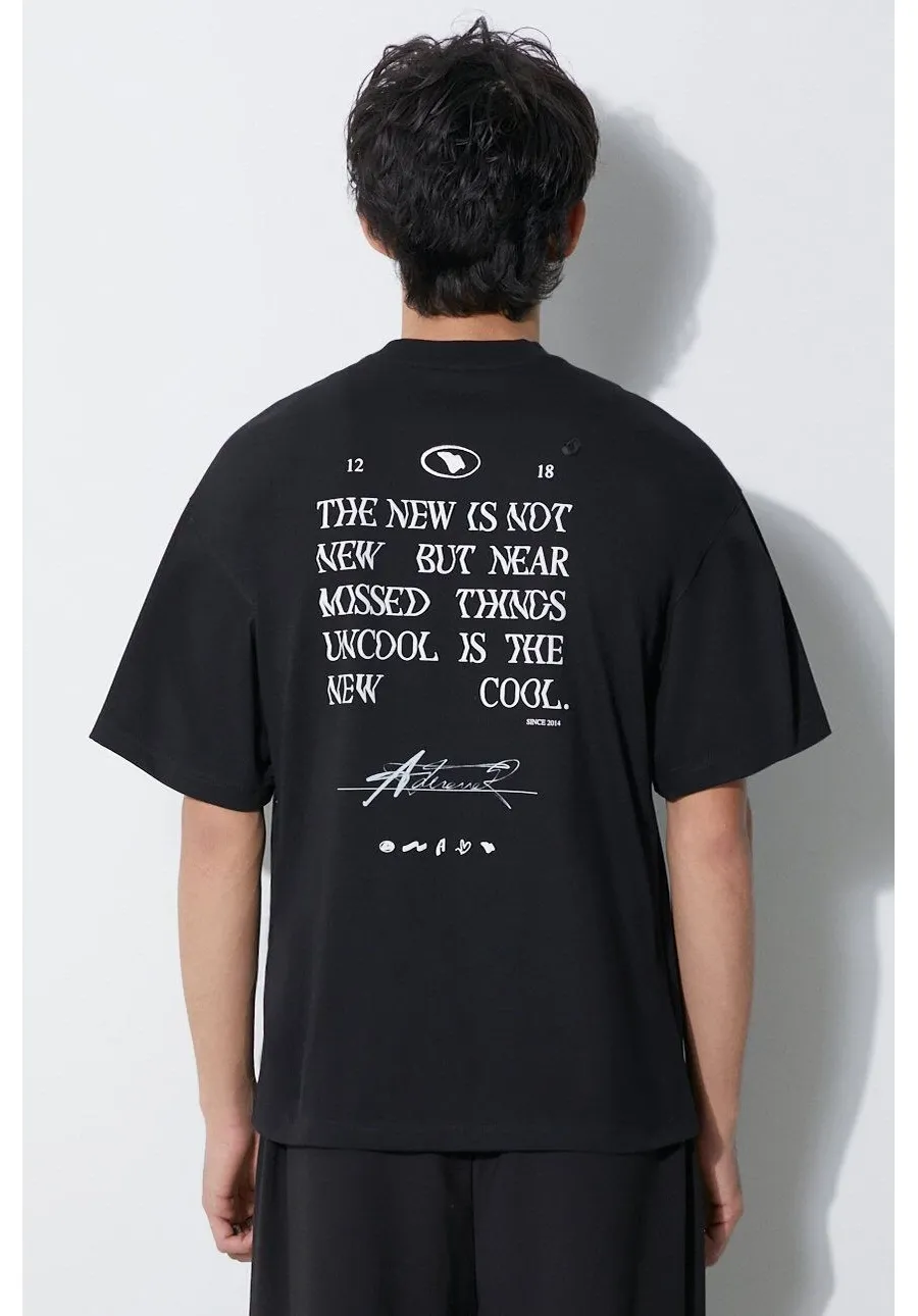 obrazek 1 Ader Error t-shirt Tatom Logo męski kolor czarny z nadrukiem BMADFWTS0103
