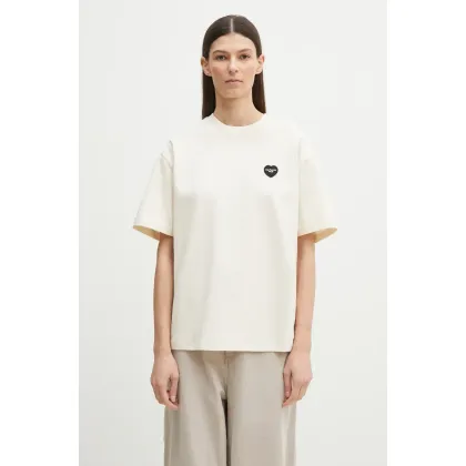 Zdjęcie Carhartt WIP t-shirt S/S Ingo T-Shirt damski kolor beżowy I034648