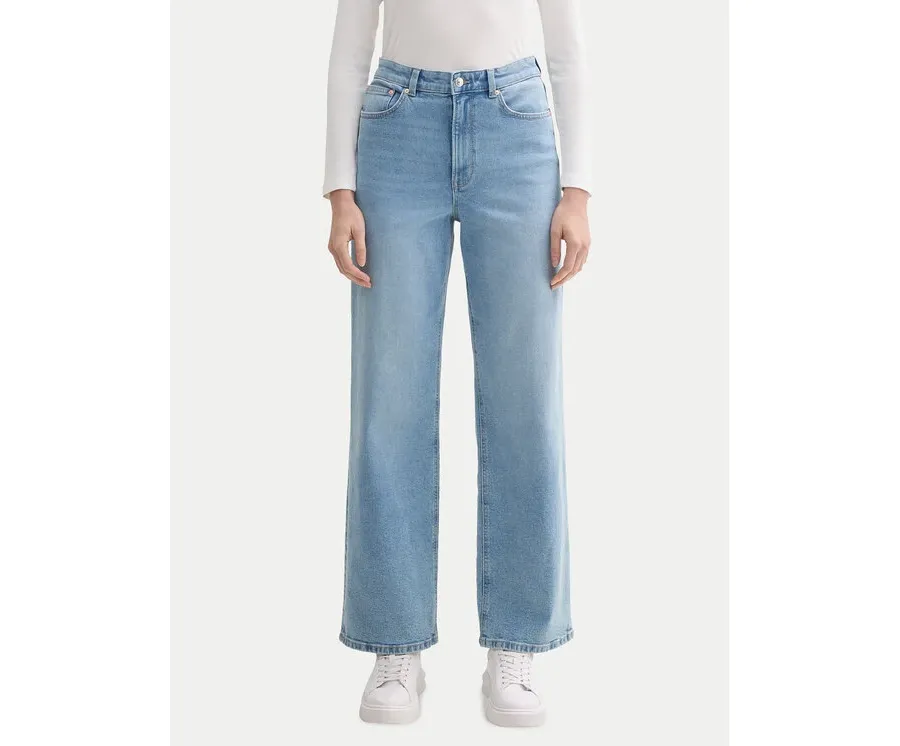 obrazek 1 Tom Tailor Denim Jeansy 1045942 Niebieski Wide Leg