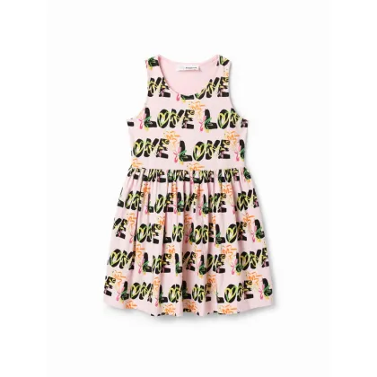 Zdjęcie Desigual Sukienka codzienna 23SGVK11 Różowy Regular Fit