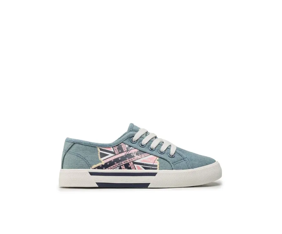 obrazek 1 Pepe Jeans Tenisówki Brady Flag G PGS30563 Niebieski