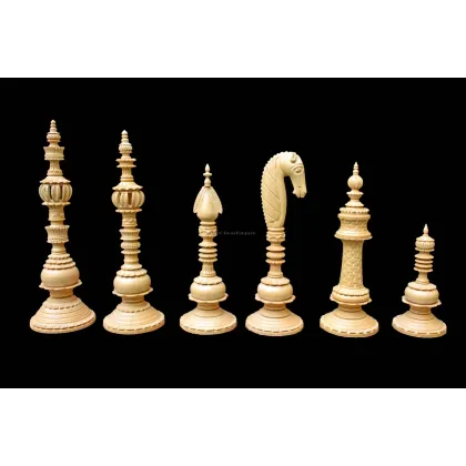 Zdjęcie Reprodukcja 5,5 calowego zestawu szachowego z serii Pepys 1820 - The Chess Empire
