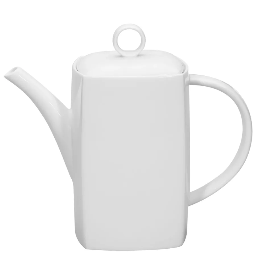 picture 1 Stylish porcelain Carré White coffee pot - Vista Alegre