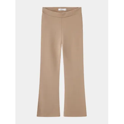 Zdjęcie NAME IT Spodnie materiałowe 13177337 Beżowy Bootcut Fit