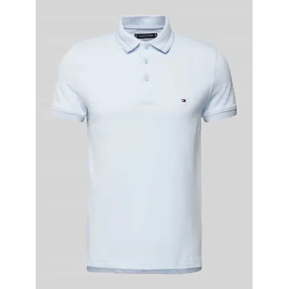 Zdjęcie Koszulka polo o kroju slim fit z wyhaftowanym logo model ‘PRETWIST MOULINE’